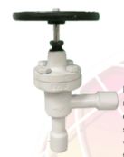 Válvula de bloqueio especialmente desenvolvida para sistemas de refrigeração industrial por amônia